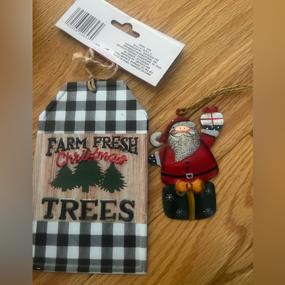 New ornaments